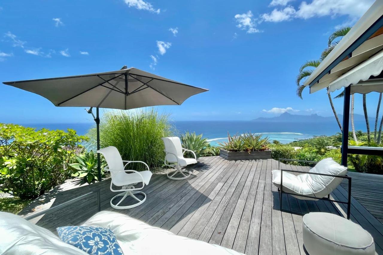 Punaauia  Villa Tiare Amazing View - Private Pool - 4 Bedrooms- Up To 7 Pers מראה חיצוני תמונה