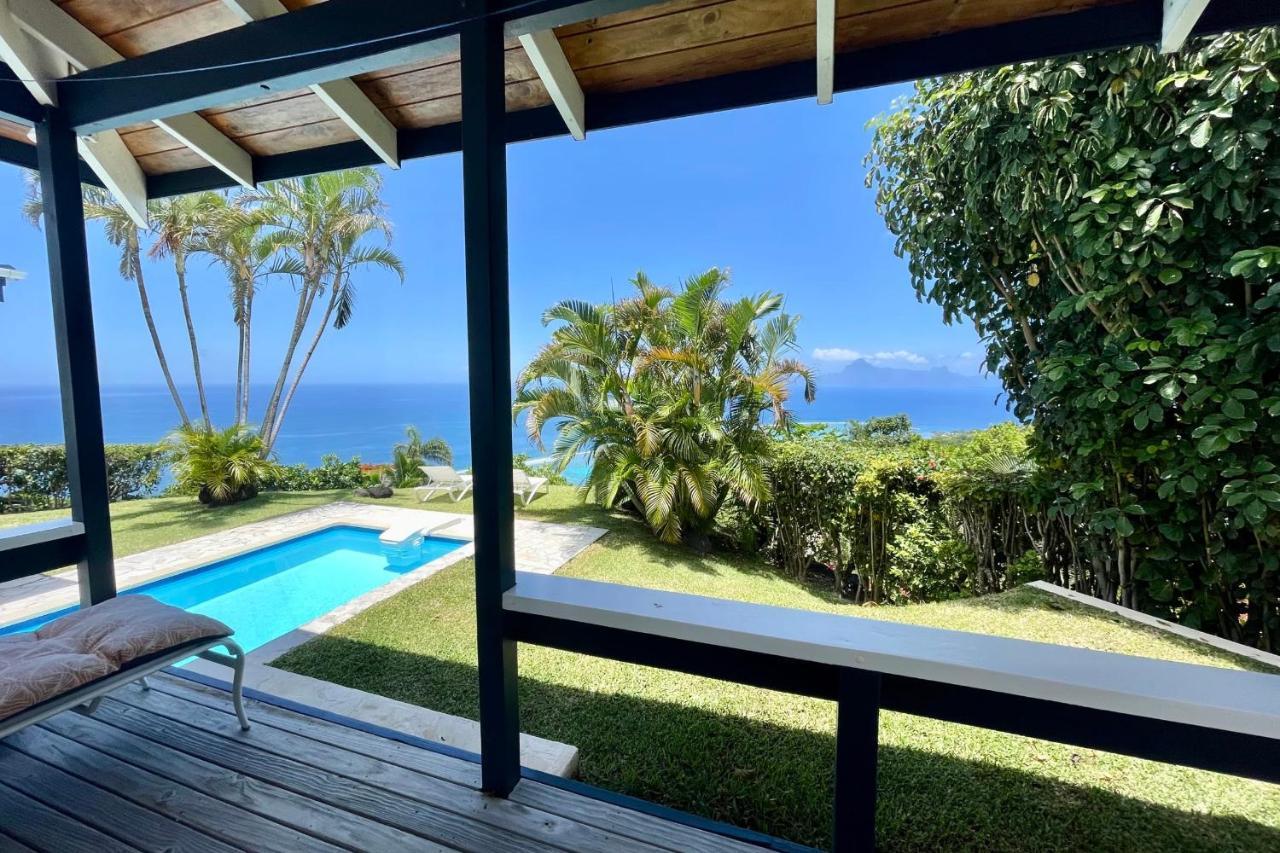 Punaauia  Villa Tiare Amazing View - Private Pool - 4 Bedrooms- Up To 7 Pers מראה חיצוני תמונה